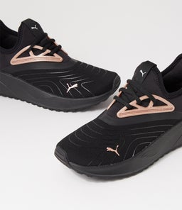 395238 PACER BEAUTY PM BLACK ROSE GOLD WHITE MESH