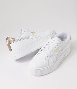 395099 KARMEN METALLIC PM WHITE SILVER GOLD SMOOTH
