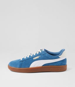 397484 PUMA SMASH 3 PM BLUE HORIZON WHITE GUM SMOOTH