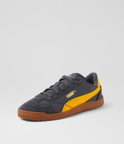 397450 PUMA CLUB 5V5 PM GREY TANGERINE GOLD SMOOTH