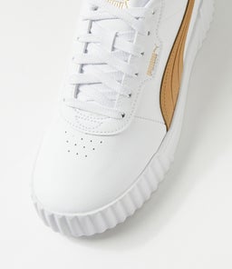 CARINA 3.0 AQUA METALLICS W PM WHITE LIGHT SAND GOLD LEATHER
