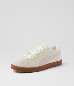 PUMA CLUB II W PM WARM WHITE ROSE MAUVE GUM SUEDE