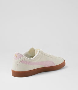 PUMA CLUB II W PM WARM WHITE ROSE MAUVE GUM SUEDE