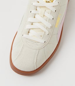 PUMA CLUB II W PM WARM WHITE ROSE MAUVE GUM SUEDE