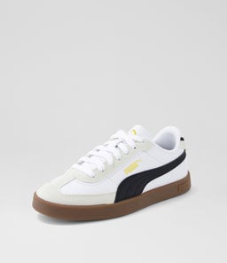 CLUB II ERA JNR PM WHITE BLACK SMOOTH SUEDE