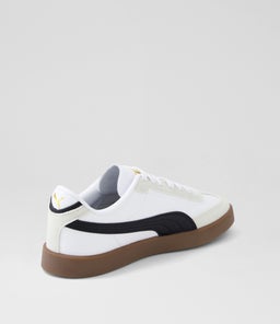 CLUB II ERA JNR PM WHITE BLACK SMOOTH SUEDE