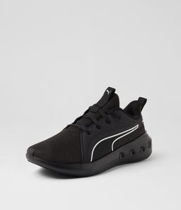 SOFTRIDE CARSON PM BLACK BLACK WHITE MESH