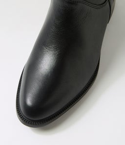 BACAROT 91 PN BLACK LEATHER