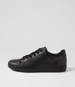 CORFU RC BLACK LEATHER
