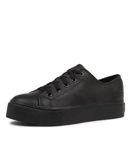 HARLEM SNR RC BLACK LEATHER