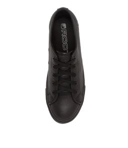 HARLEM SNR RC BLACK LEATHER