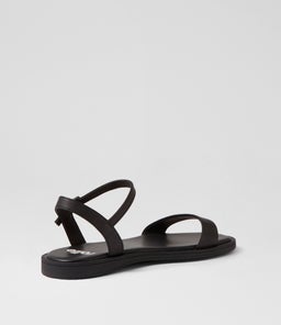 SANDAL ALL BLACK LEATHER