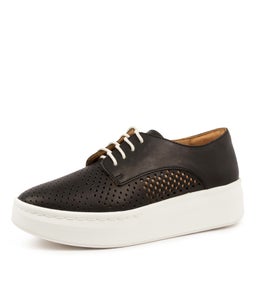 DERBY CITY PUNCH BLACK LEATHER