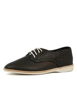 DERBY PUNCH BLACK LEATHER