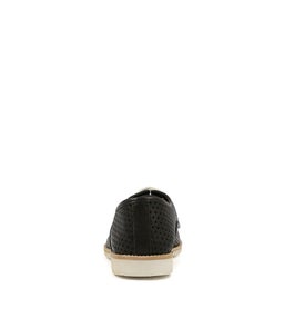 DERBY PUNCH BLACK LEATHER