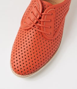 DERBY PUNCH TANGERINE LEATHER