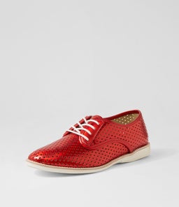 DERBY PUNCH RED FOIL LEATHER