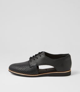 SIDECUT PUNCH ALL BLACK LEATHER
