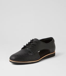 SIDECUT PUNCH ALL BLACK LEATHER