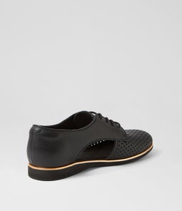 SIDECUT PUNCH ALL BLACK LEATHER