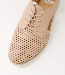 SIDECUT PUNCH CHALK PINK LEATHER