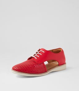 SIDECUT PUNCH FIESTA RED LEATHER