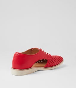 SIDECUT PUNCH FIESTA RED LEATHER