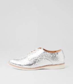 DERBY PRINT X SILVER FLOWER LEATHER