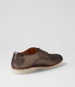 DERBY 3.0 RL DISTRESSED PEWTER LEATHER
