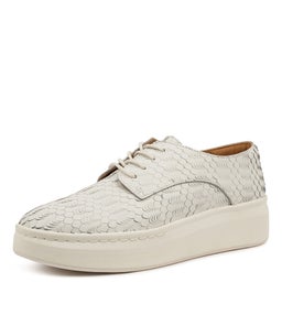 DERBY CITY I RL WHITE GEO LEATHER