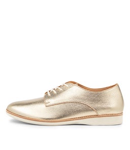 DERBY SUPERSOFT RL LIGHT GOLD LEATHER
