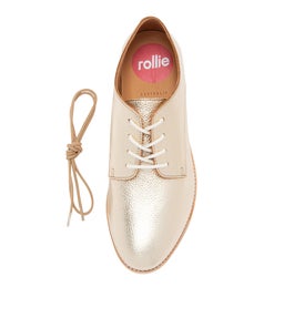 DERBY SUPERSOFT RL LIGHT GOLD LEATHER