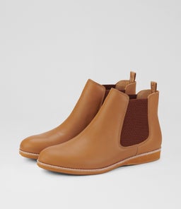 CHELSEA BOOT RL ALL SOFT TAN LEATHER
