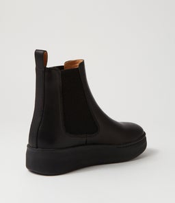 CHELSEA CITY RL ALL BLACK TUMBLE LEATHER