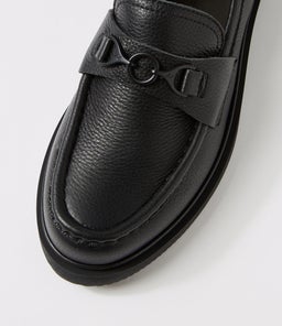 LOAFER RISE RL TRIPLE BLACK LEATHER
