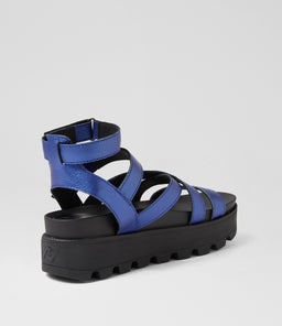 ZEZE WEDGE MULTI RL PURPLE LEATHER