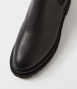 CHELSEA STEP RL ALL BLACK EMBELLISH LEATHER