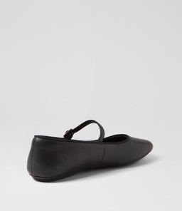 BALLET MARY JANE RL BLACK LEATHER