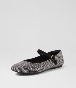BALLET MARY JANE RL CRYSTAL LEATHER