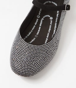 BALLET MARY JANE RL CRYSTAL LEATHER