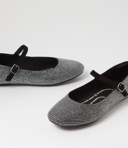 BALLET MARY JANE RL CRYSTAL LEATHER
