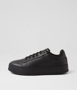 COURT CLUB RL ALL BLACK LEATHER