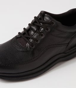 WORLD TOUR CLASSIC MENS BLACK TUMBLE LEATHER