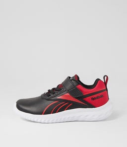 RUSH RUNNER JUNIOR RZ WHITE VECTOR RED BLACK SMOOTH