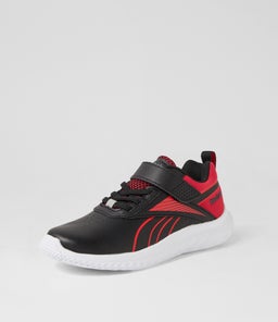 RUSH RUNNER JUNIOR RZ WHITE VECTOR RED BLACK SMOOTH