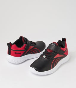 RUSH RUNNER JUNIOR RZ WHITE VECTOR RED BLACK SMOOTH