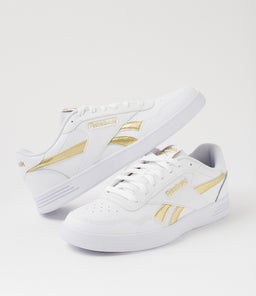 COURT ADVANCE W RZ WHITE WHITE GOLD SMOOTH