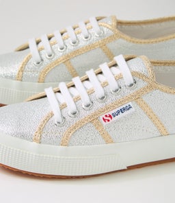 2750 LAMEW S9 GREY SILVER GOLD CANVAS