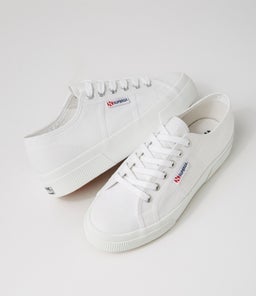 2740 PLATFORM S9 WHITE CANVAS