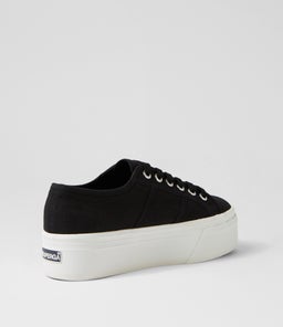 2790 PLATFORM S9 BLACK WHITE CANVAS